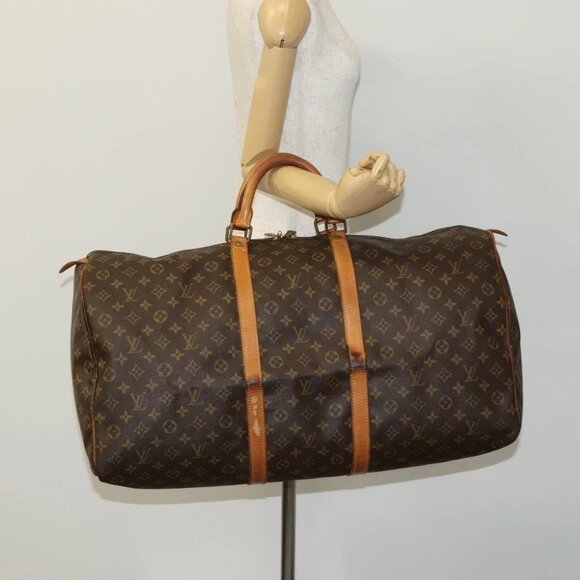 LOUIS VUITTON Monogram Keepall 60 Boston Bag - Picture 13 of 15
